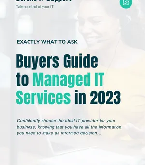 Cover of Sereno IT's Buyer's Guide to Managed IT Services PDF