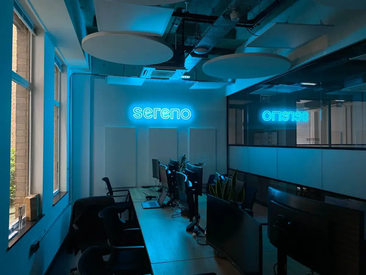 Inside the Sereno office